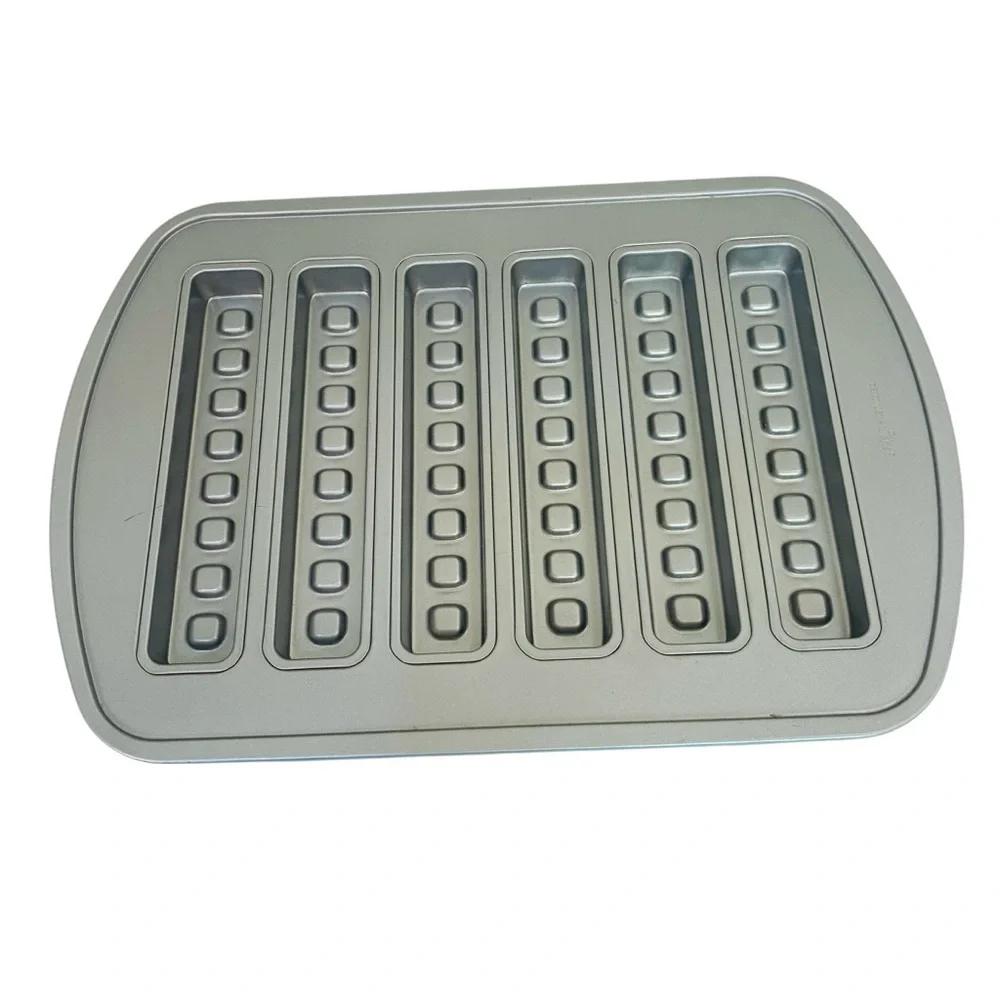Pampered Chef Waffle Stick Pan 6 Cavity
